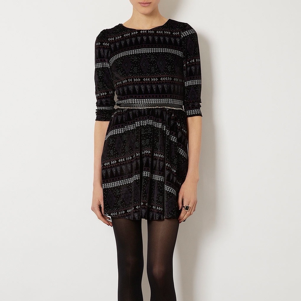 Skater Dress! Top shop, Velvet